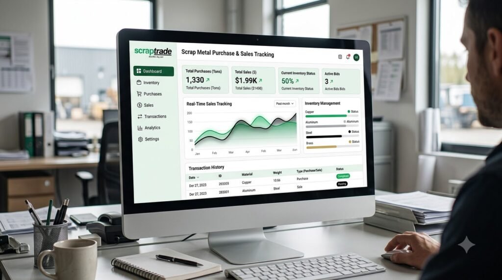 ScrapTrade Marketplace Explained: How Buyers and Sellers Connect Online